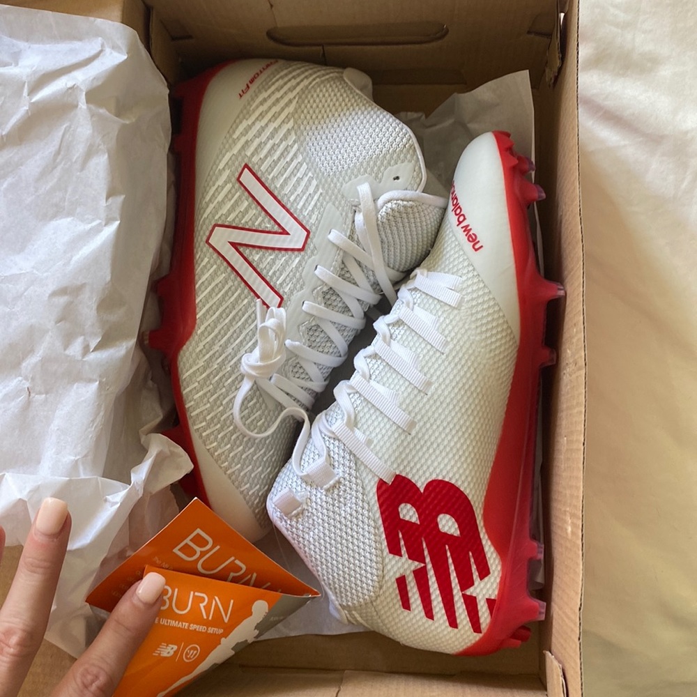 New balance lacrosse cleats - new 6.5